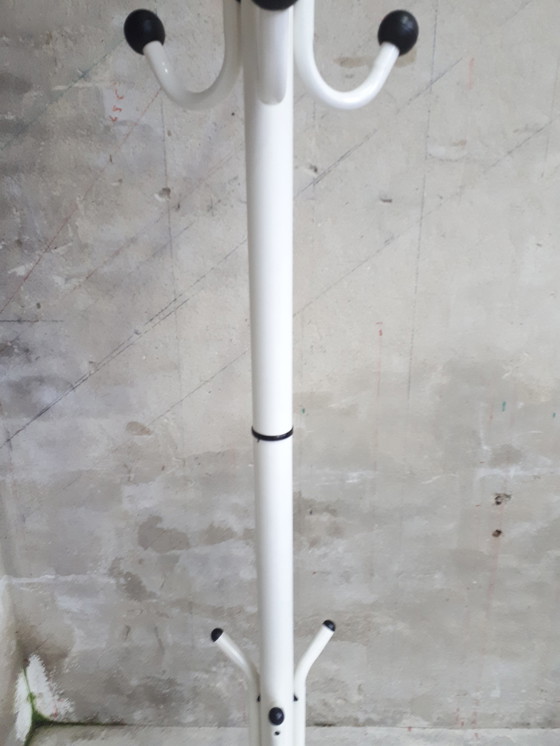 Image 1 of 70/80's white standing coat rack