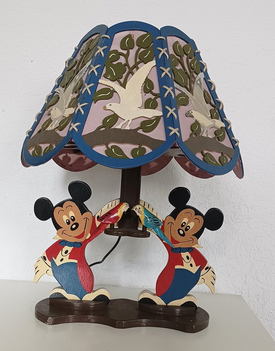 Image 1 of Vintage Mickey Mouse Lamp Sixties