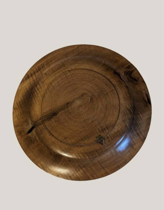 Image 1 of Hand Carved Wooden Dish