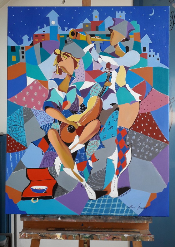 Image 1 of Maia Siradze Street musicians