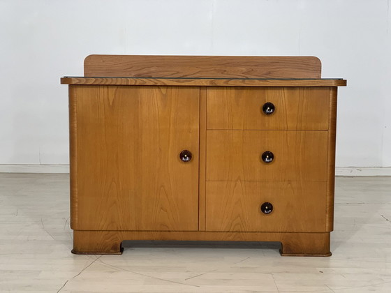 Image 1 of Mid - Century chest of drawers sideboard cabinet vintage