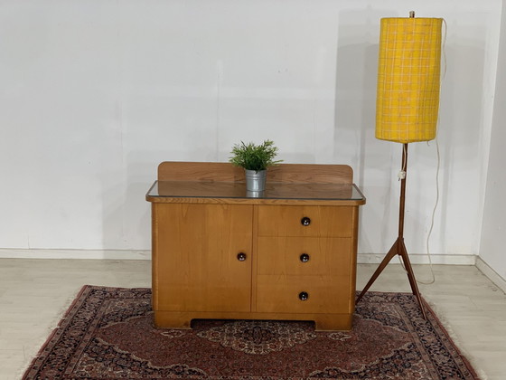 Image 1 of Mid - Century chest of drawers sideboard cabinet vintage