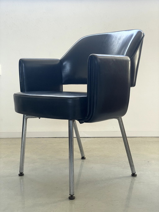 Mid-Century Armchairs Model Deauville By Marc & Pierre Simon For Aribone With Original Label