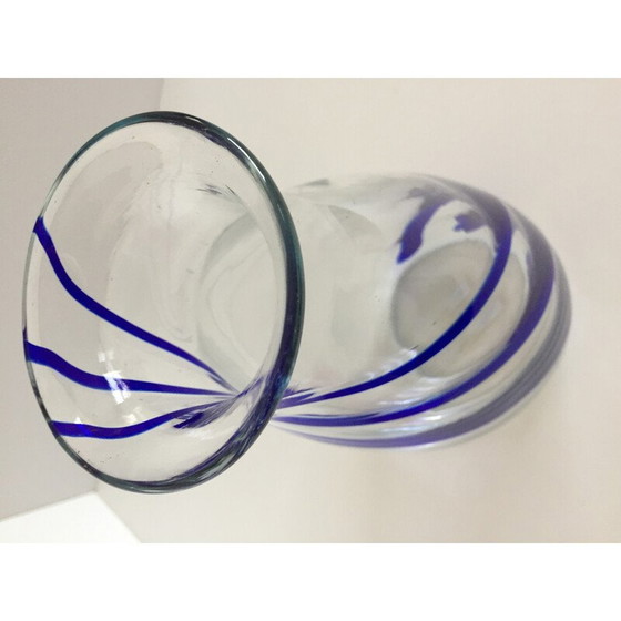 Image 1 of Vintage thick glass vase