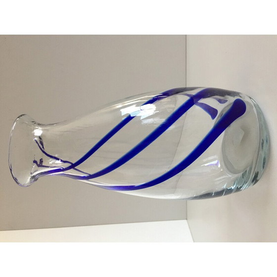Image 1 of Vintage thick glass vase