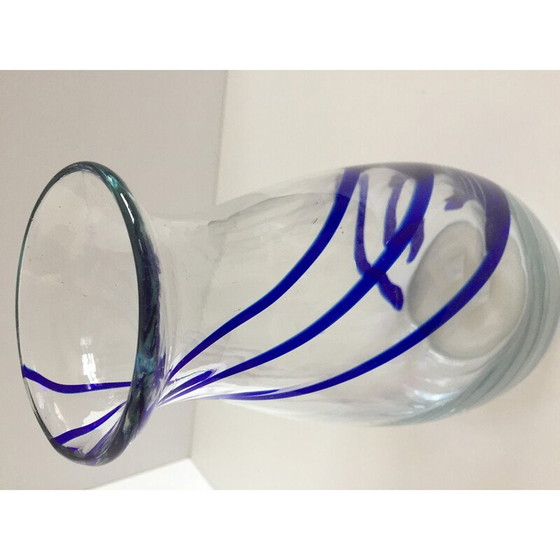 Image 1 of Vintage thick glass vase