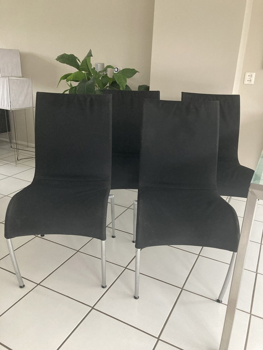 4x Karl Friedrich Forster chairs