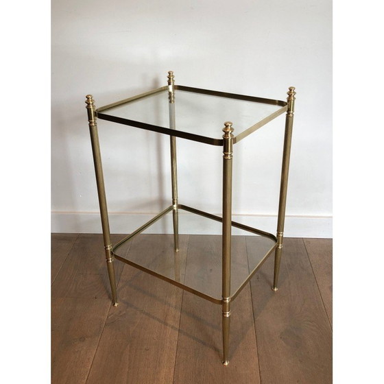 Image 1 of Pair of vintage brass sofa ends, 1940