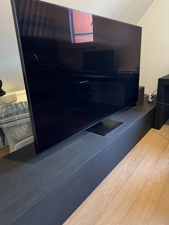 Image 1 of Luxury Black, Wooden TV Furniture