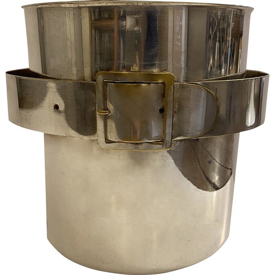 Image 1 of Vintage champagne bucket by Maria Pergay, 1960