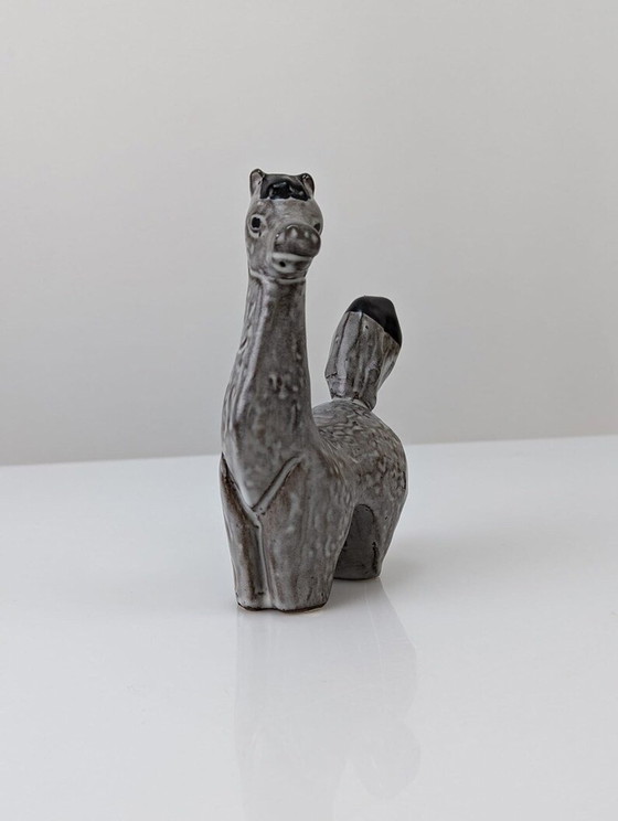 Image 1 of Glazed Ceramic Figure By Upsala Ekeby