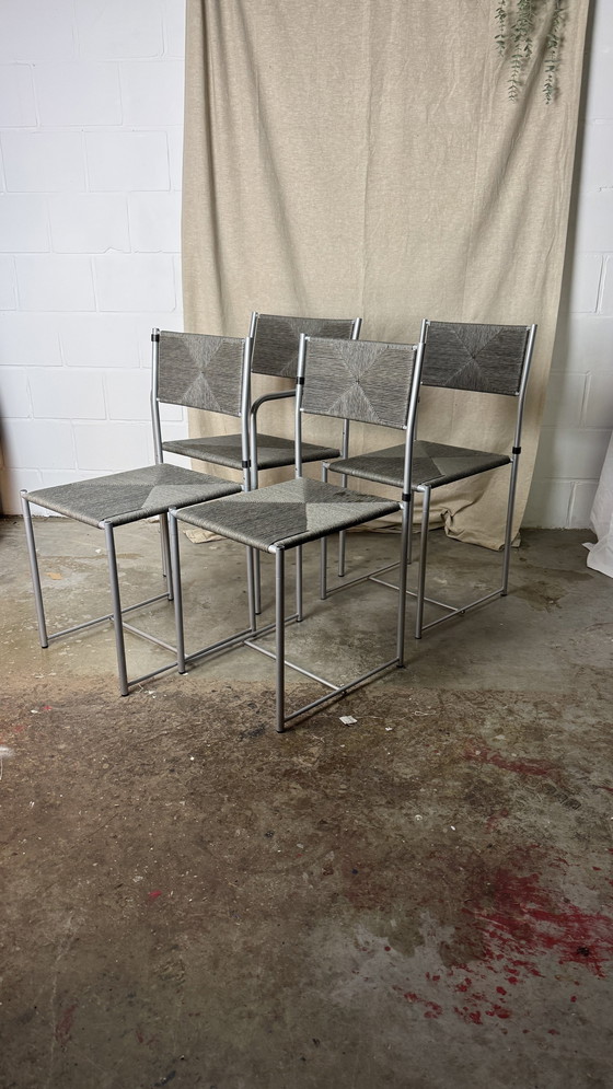 Image 1 of 4X Cordoncino Vintage "Paludis" Giandomenico Belotti Per Alias