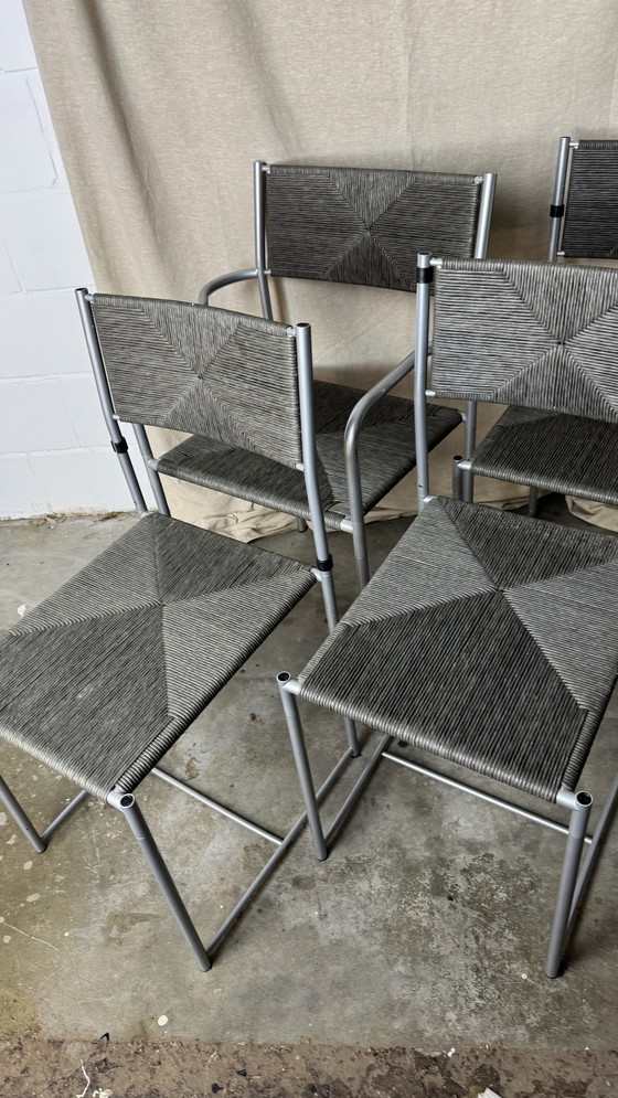 Image 1 of 4X Cordoncino Vintage "Paludis" Giandomenico Belotti Per Alias