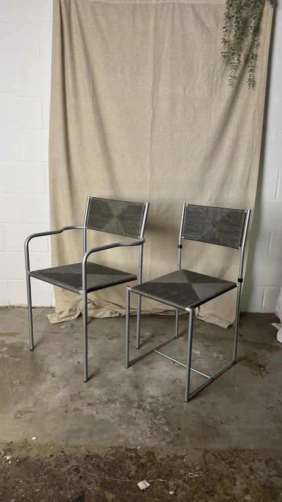 Image 1 of 4X Cordoncino Vintage "Paludis" Giandomenico Belotti Per Alias