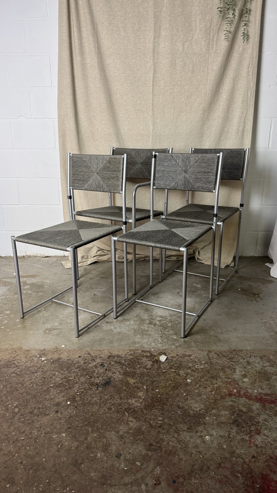 Image 1 of 4X Cordoncino Vintage "Paludis" Giandomenico Belotti Per Alias