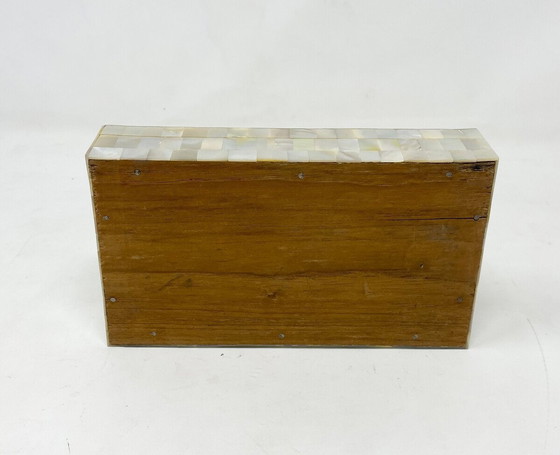 Image 1 of Small Mother-Of-Pearl Box