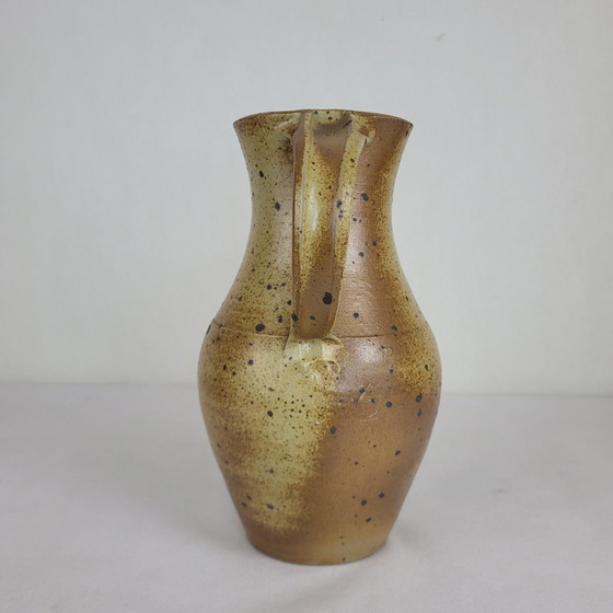 Image 1 of Stoneware Pitchers Signed Charles Gaudry (1933-1980) / Puisaye