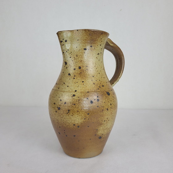 Image 1 of Stoneware Pitchers Signed Charles Gaudry (1933-1980) / Puisaye