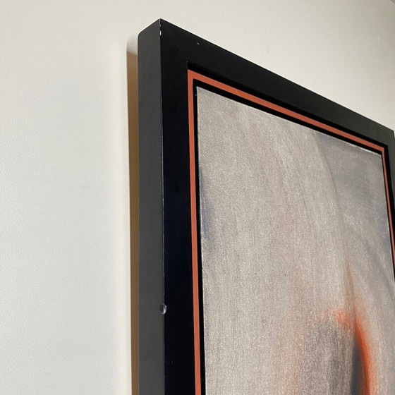 Image 1 of Vintage painting “Utopia perhaps” by Isabelle de Duve, 1988