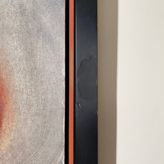 Image 1 of Vintage painting “Utopia perhaps” by Isabelle de Duve, 1988