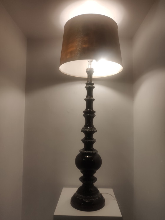 Image 1 of Lampe en céramique de l'Allemagne de l'Ouest