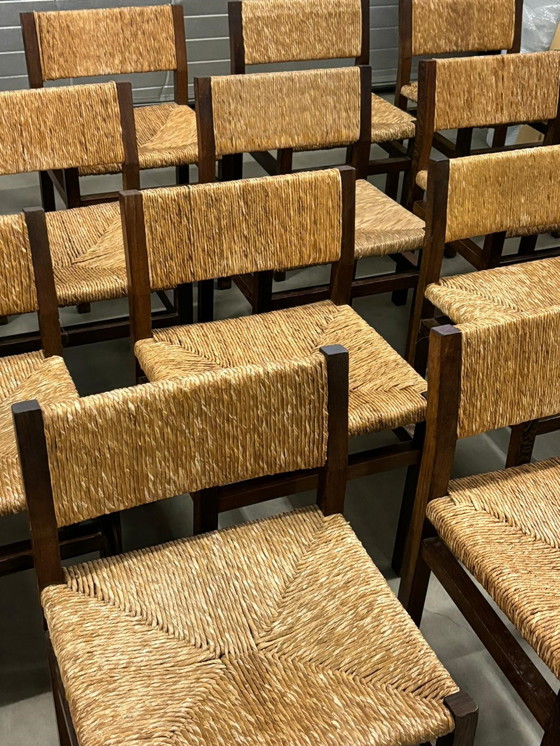 Image 1 of 14x Martin Visser Spectrum Se82 Chaises Wenge