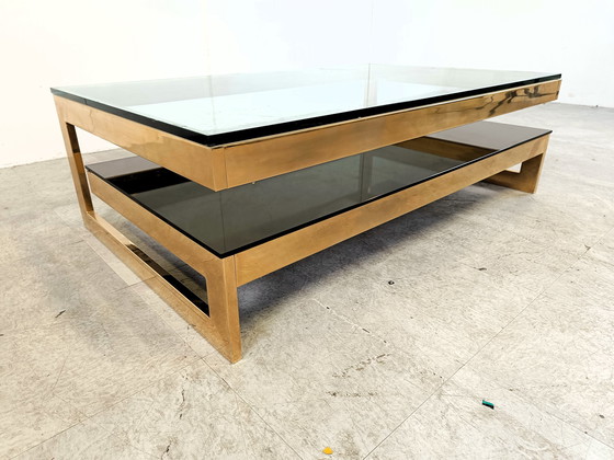 Image 1 of Belgochrom 23kt coffee table