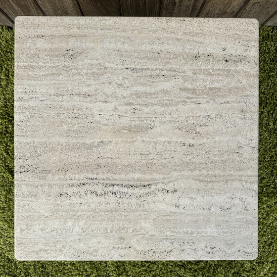 Image 1 of Travertine coffee table