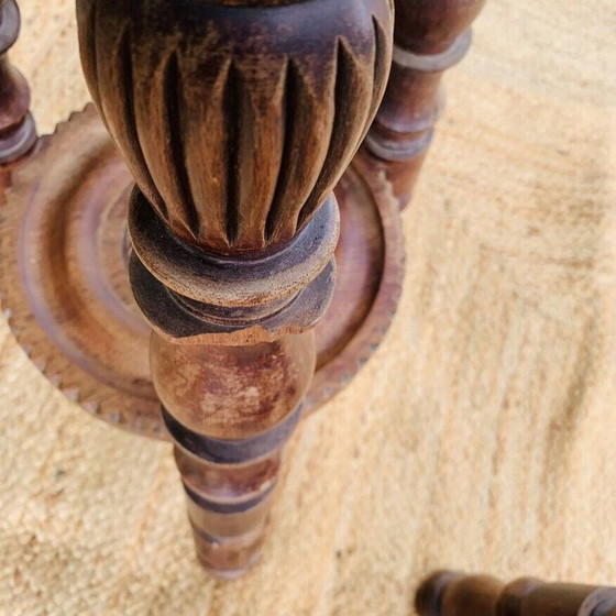 Image 1 of Pair of vintage high stools