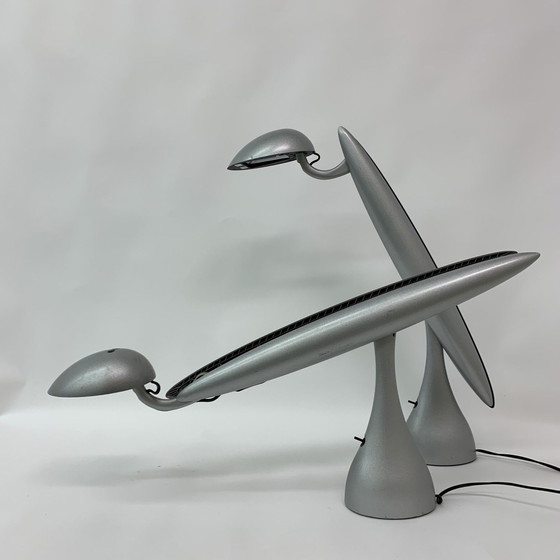 Image 1 of Luxo Postmodern Heron Lamp by Isao Hosoe - 1980s