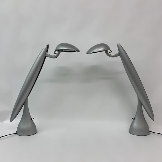 Image 1 of Luxo Postmodern Heron Lamp by Isao Hosoe - 1980s