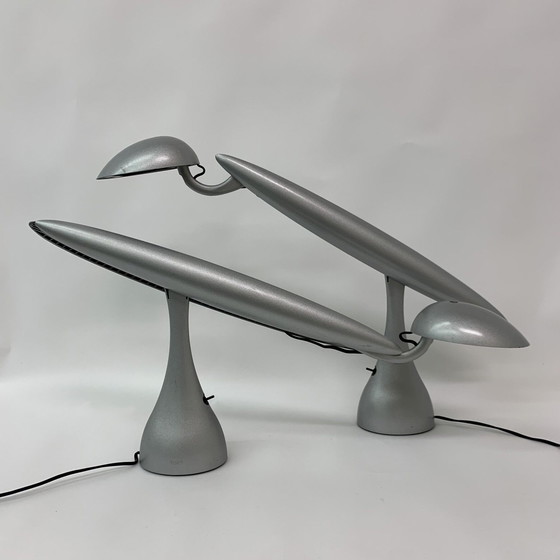 Image 1 of Luxo Postmodern Heron Lamp by Isao Hosoe - 1980s