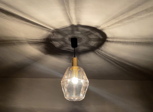 Grande lampe suspendue en verre Limburg