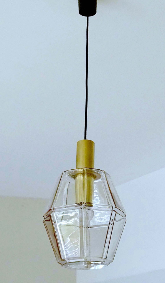 Image 1 of Large Limburg Glass Pendant Lamp