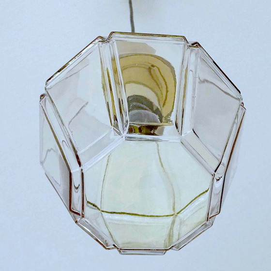 Image 1 of Large Limburg Glass Pendant Lamp