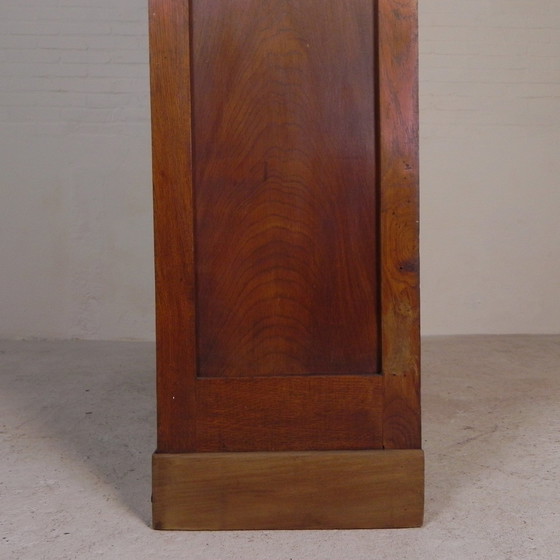 Image 1 of Oak Shutter Cabinet With 3 Shutters, 180 Cm High