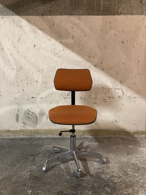 Fauteuil De Bureau Vintage Orange