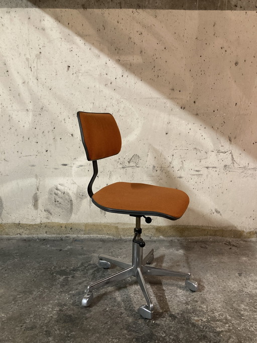 Fauteuil De Bureau Vintage Orange