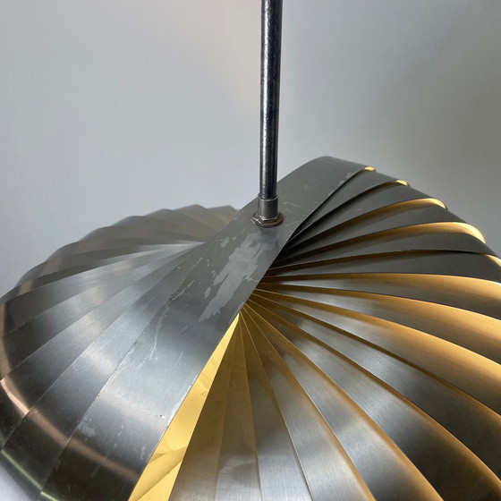 Image 1 of Spiral Kinetics Pendant Lamp In Style Of Henri Mathieu 1960