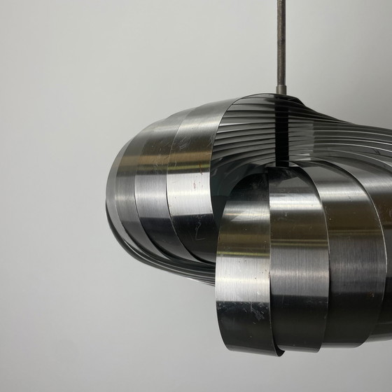 Image 1 of Spiral Kinetics Pendant Lamp In Style Of Henri Mathieu 1960