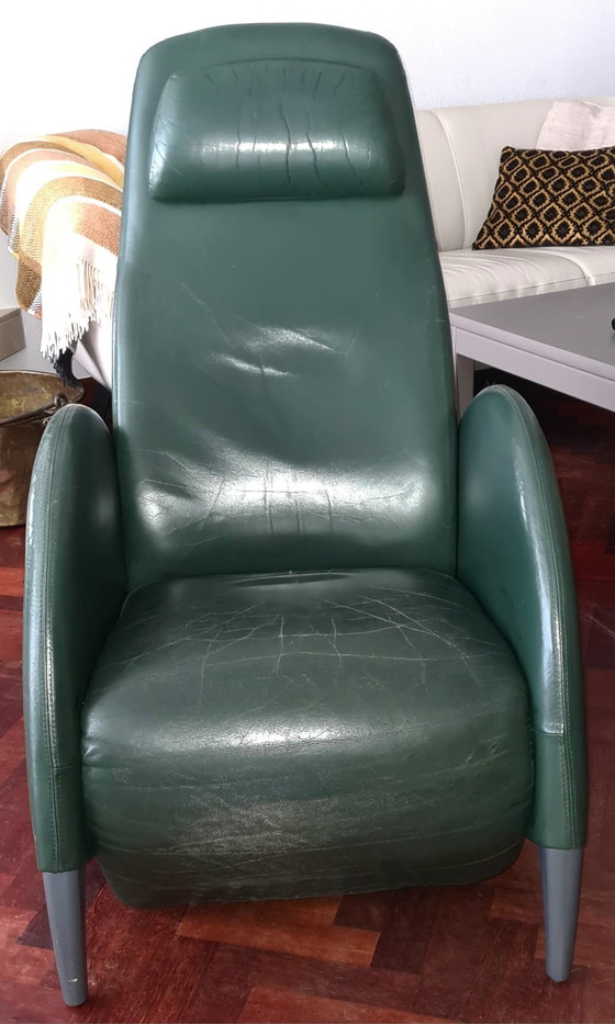 Image 1 of Leather Relax Armchair Young International