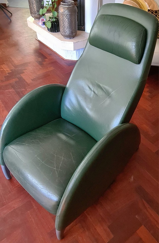 Image 1 of Leather Relax Armchair Young International