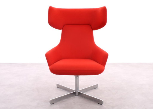 Fauteuil DeBerenn Hendrix rouge