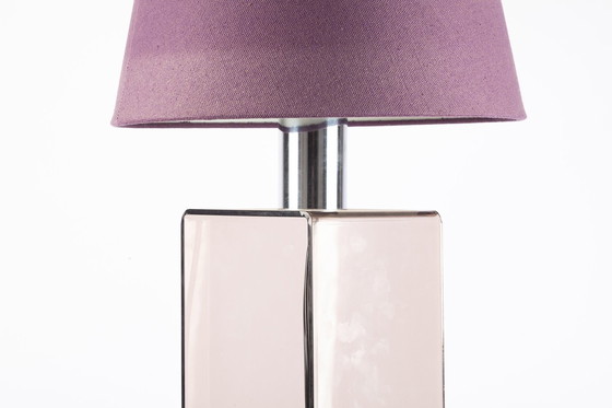 Image 1 of Vintage table lamp made of Plexiglass