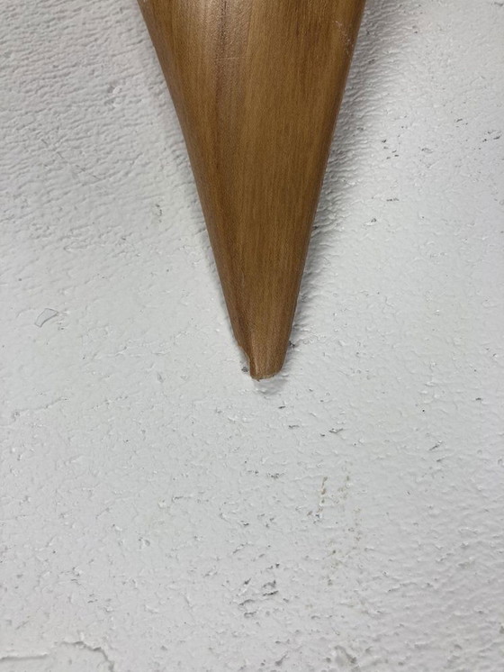 Image 1 of Irish Freeform Elm Mirror By Sheamus Malone, 2001