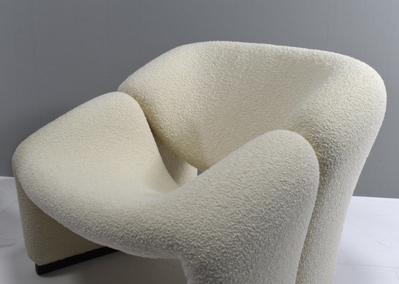 Image 1 of Pair of 1st Edition Pierre Paulin F580 Groovy Chairs for ARTIFORT *New Upholstery* – Netherlands, 1966