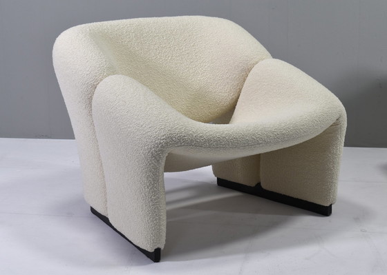 Image 1 of Pair of 1st Edition Pierre Paulin F580 Groovy Chairs for ARTIFORT *New Upholstery* – Netherlands, 1966