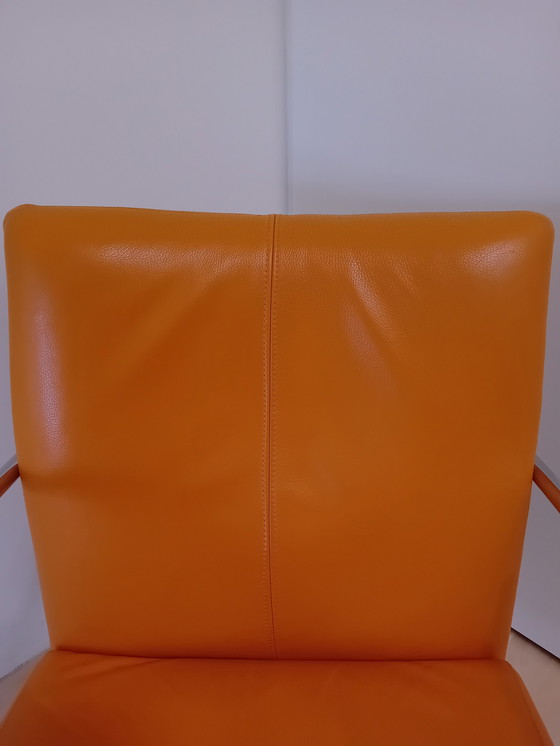 Image 1 of 2x Modern tube frame armchairs