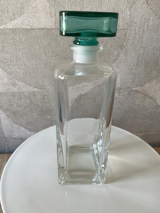 Carafe Luigi Bormioli With Green Cap