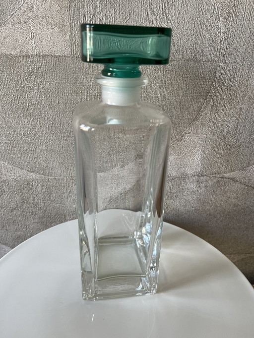 Carafe Luigi Bormioli With Green Cap